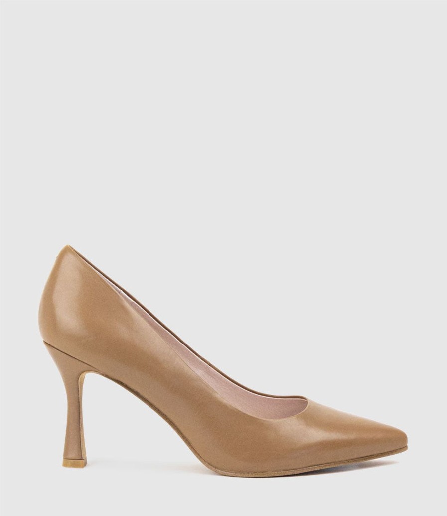 Edward Meller Amara85 Pump With Louis Heel In Tan Online