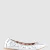 Edward Meller Esme Classic Soft Ballet In Silver Wholesale