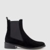 Edward Meller Walker30 Chukka Boot In Black Suede Hot