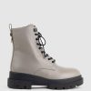 Edward Meller Brendan Combat Boot In Taupe Best