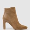 Edward Meller Zara85 Half And Half Ankle Boot In Tan Online