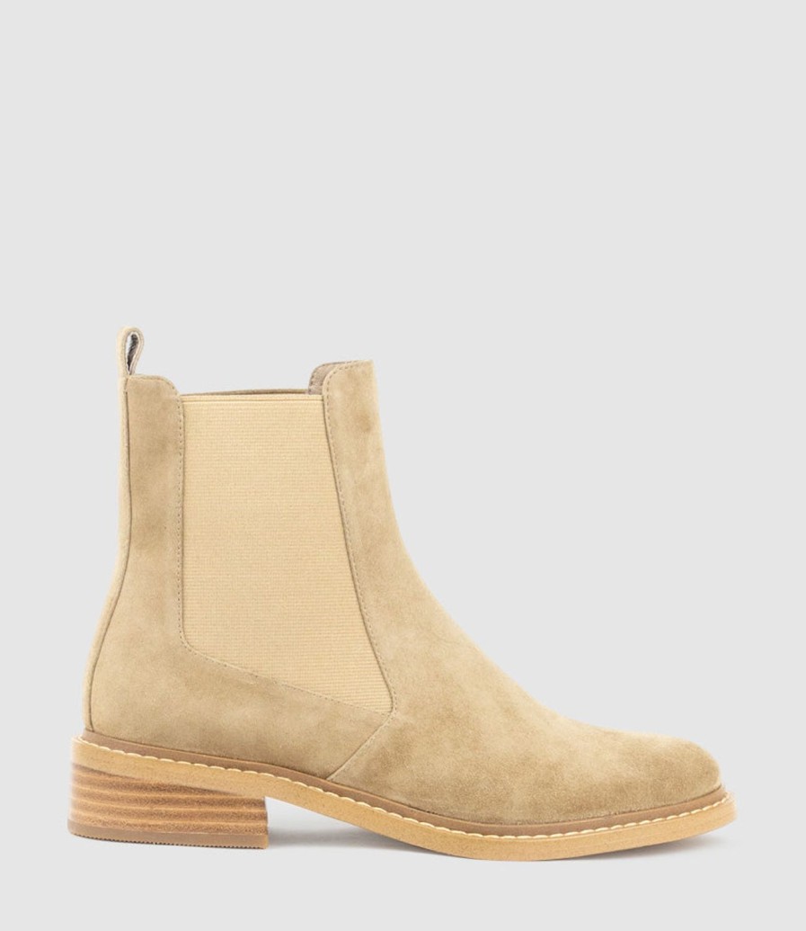 Edward Meller Walker30 Chukka Boot In Camel Suede New