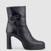 Edward Meller Ulla95 Platform Ankle Boot In Black Wholesale