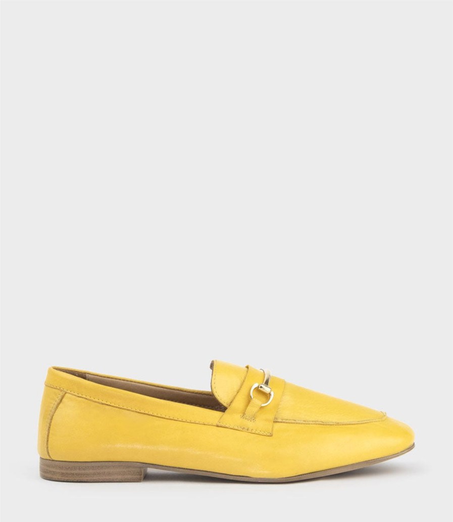 Edward Meller Gerard Moccasin In Mustard Clearance