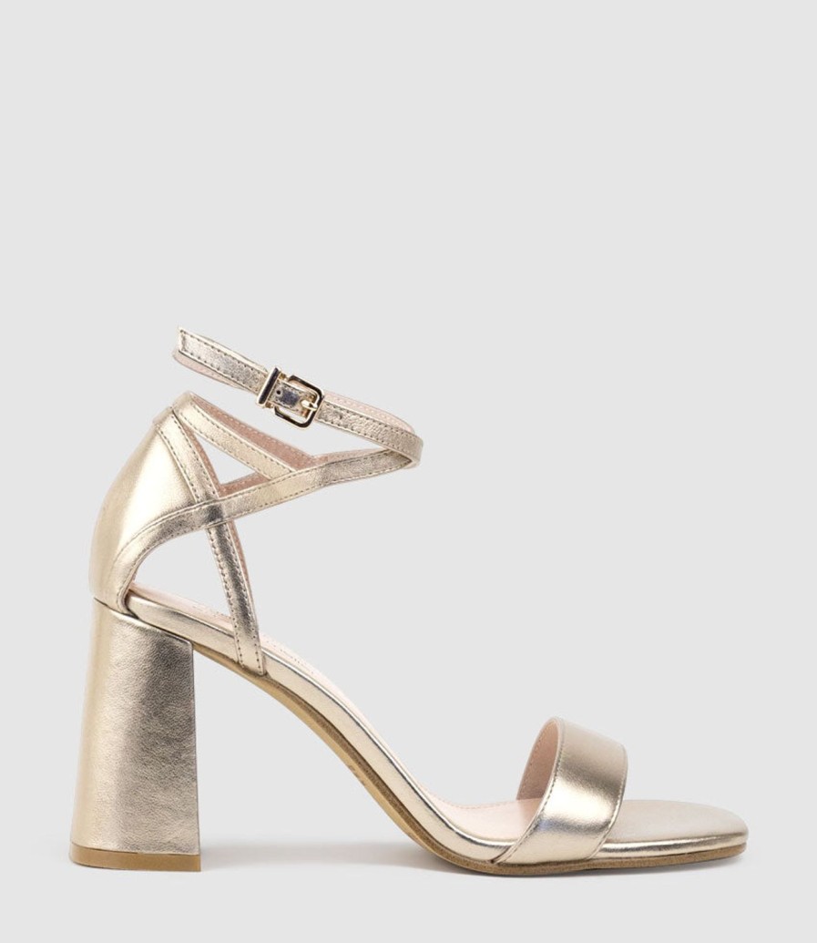 Edward Meller Kelsey85 Ankle Wrap Sandal In Rosegold Online